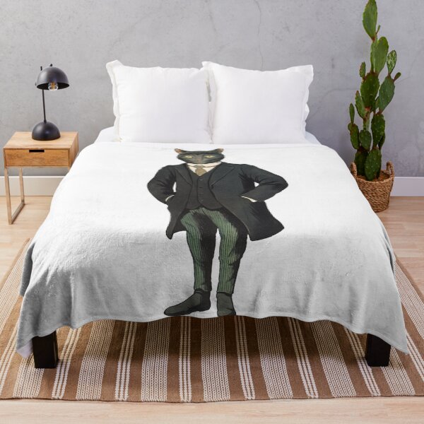 Item preview, Cute Black Cat wearing Suit | Cat in Business Clothing designed and sold by AlvaroMeurer.