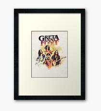 Greta Van Fleet your join our Tour 2018 Framed Print