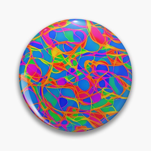 Item preview, Colourful neural web abstraction designed and sold by Oleksandr Ivanochko.