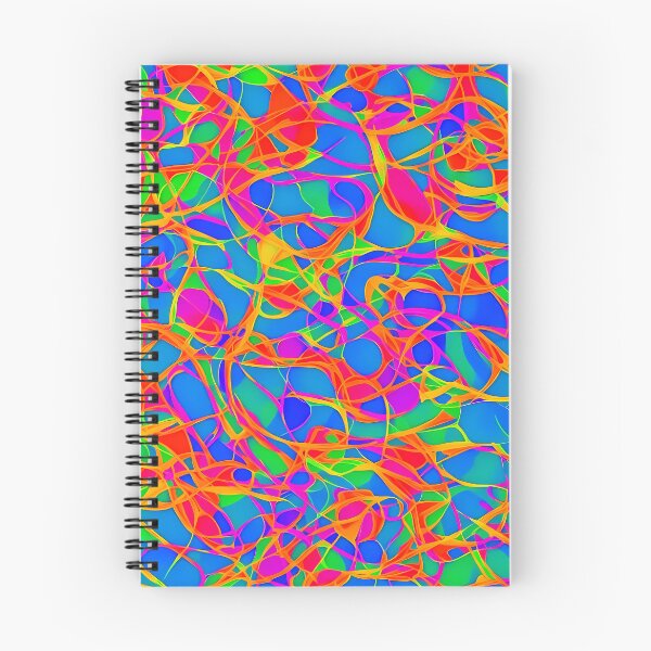 Item preview, Colourful neural web abstraction designed and sold by Oleksandr Ivanochko.