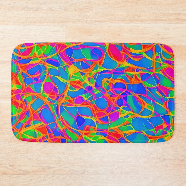 Item preview, Colourful neural web abstraction designed and sold by Oleksandr Ivanochko.