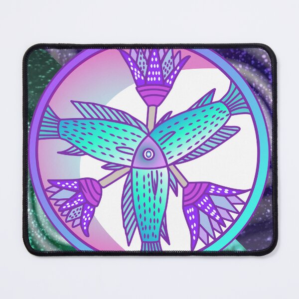 Item preview, Three Fishes Ancient Symbol, Goddess, Hathor designed and sold by Jedi-Artist.