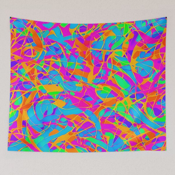Item preview, Multicoloured futuristic pattern designed and sold by Oleksandr Ivanochko.