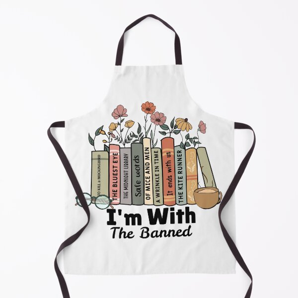 Item preview, I'm with The Banned Books I Read Banned Books Lovers Library designed and sold by Stuffspot.