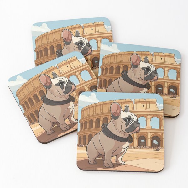 Item preview, Frenchie at the Colloseum French Bulldog  designed and sold by PetsEnough.