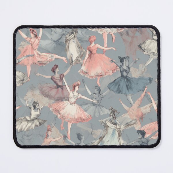 Item preview, "Enchanting Ballerinas" - Graceful Dance in Soft Hues designed and sold by Juuskus.