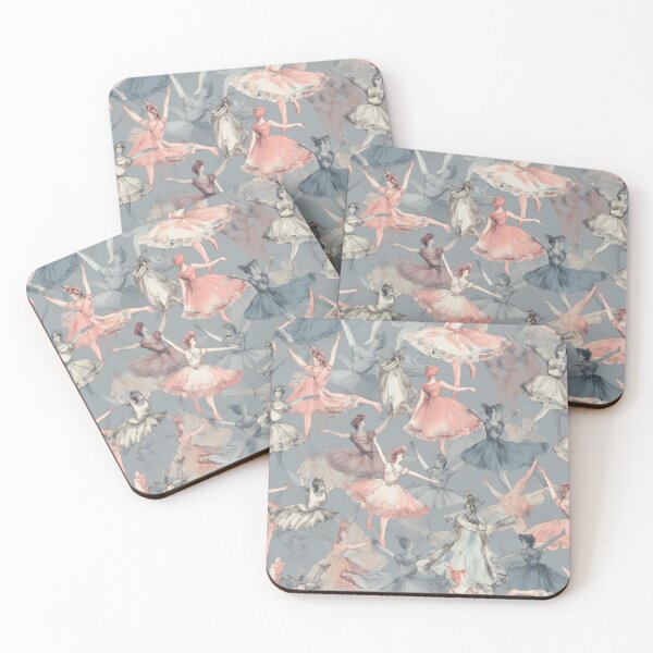 Item preview, "Enchanting Ballerinas" - Graceful Dance in Soft Hues designed and sold by Juuskus.