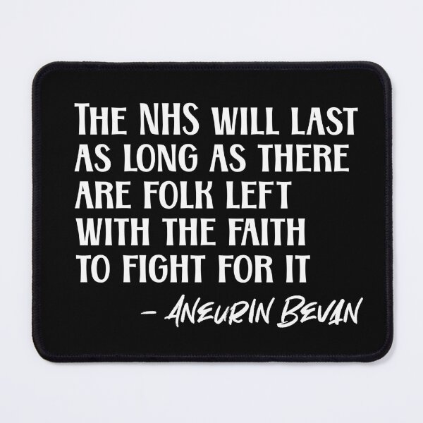 Item preview, Support the NHS Aneurin Nye Bevan Proud of the NHS  designed and sold by incurablehippie.
