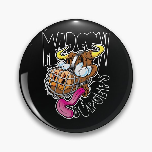 Item preview, Crazy Mad Cow Burger designed and sold by eShirtLabs.
