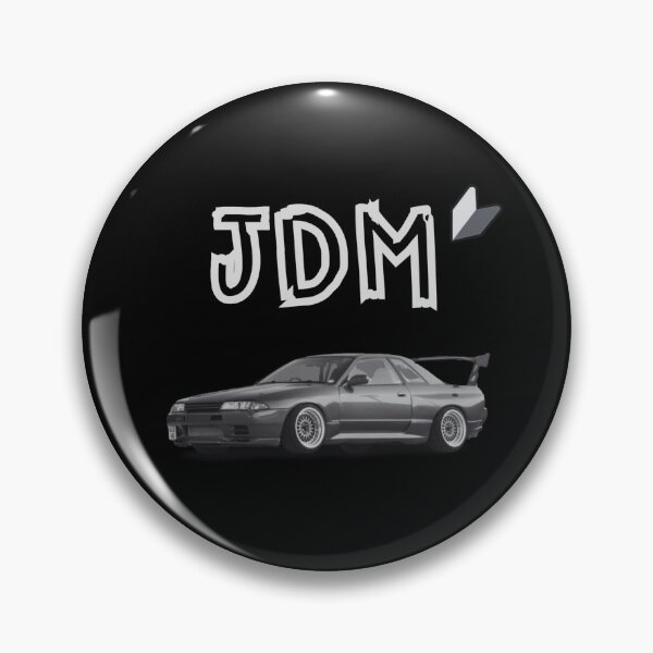 Item preview, Nissan GTR R32 JDM Retro Black and White Design designed and sold by Trevor1984.