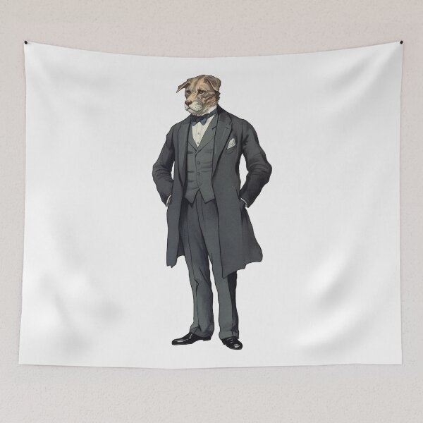 Item preview, Cute Dog in Classy Suit Vintage designed and sold by AlvaroMeurer.