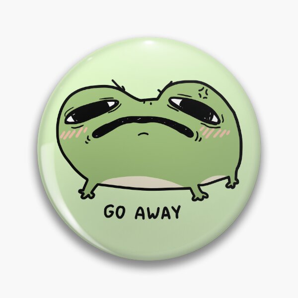 Item preview, Go away frog designed and sold by Nikamii.