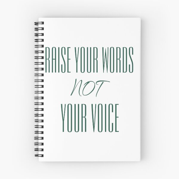 Item preview, Raise your words not your voice designed and sold by adlkh.