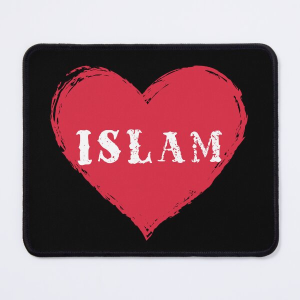 Item preview, Islam Heart Sticker Crescent designed and sold by MuslimLife.