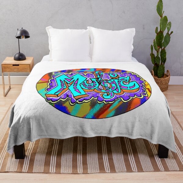 Item preview, graffiti blue music circle 2 designed and sold by LowEndGraphics.