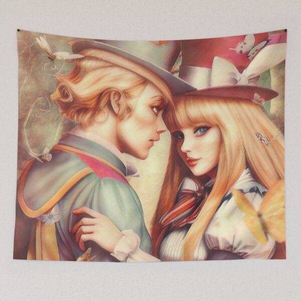 Item preview, Alice and the Mad Hatter designed and sold by palerose3.