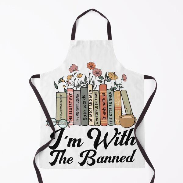 Item preview, I'm with The Banned Books I Read Banned Books Lovers Library designed and sold by Stuffspot.