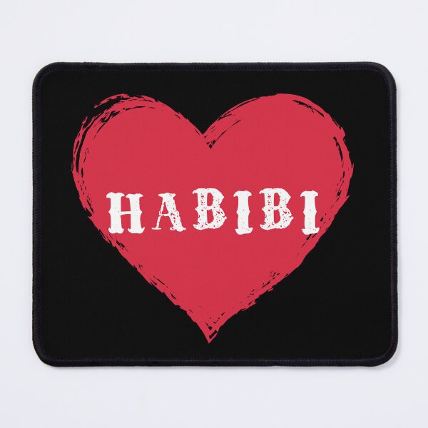 Item preview, Habibi Heart Sticker designed and sold by MuslimLife.