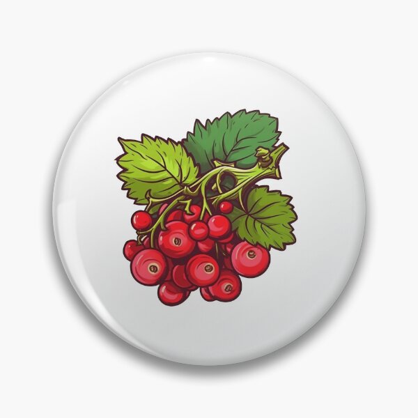 Item preview, Vibrant Red Currant illustration for Gardening Enthusiasts  designed and sold by Stickerharvest.
