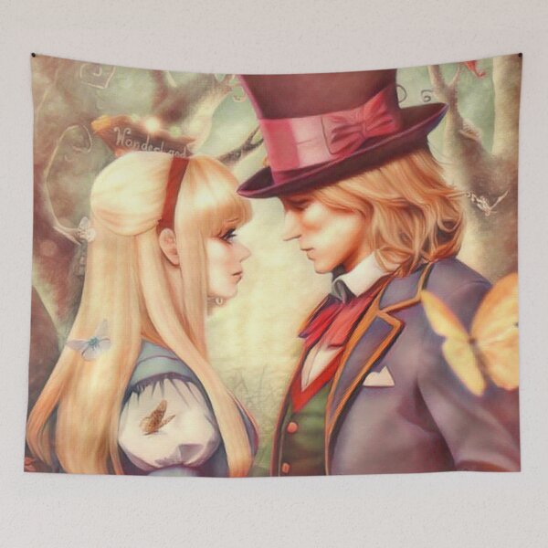 Item preview, Alice and the Mad Hatter designed and sold by palerose3.