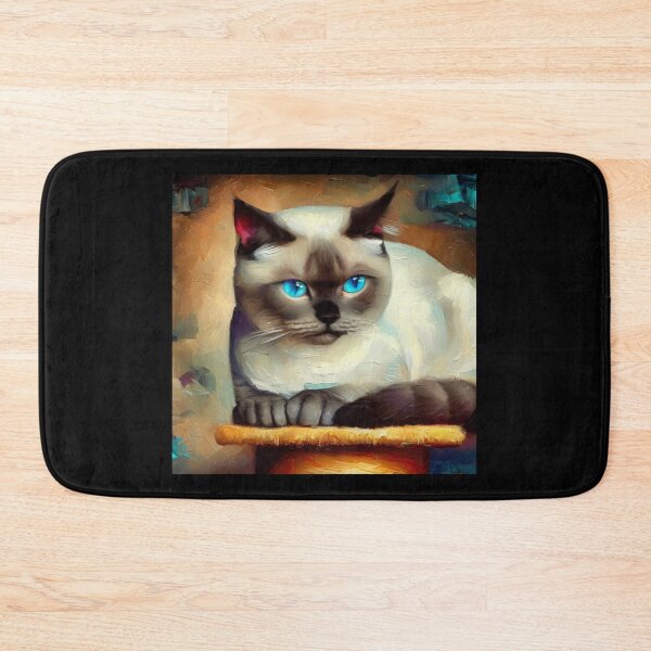 Item preview, Ojos Azules Cat  designed and sold by CrankyOldDude.