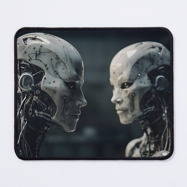 Item preview, 2 robot faces designed and sold by soulofalion.