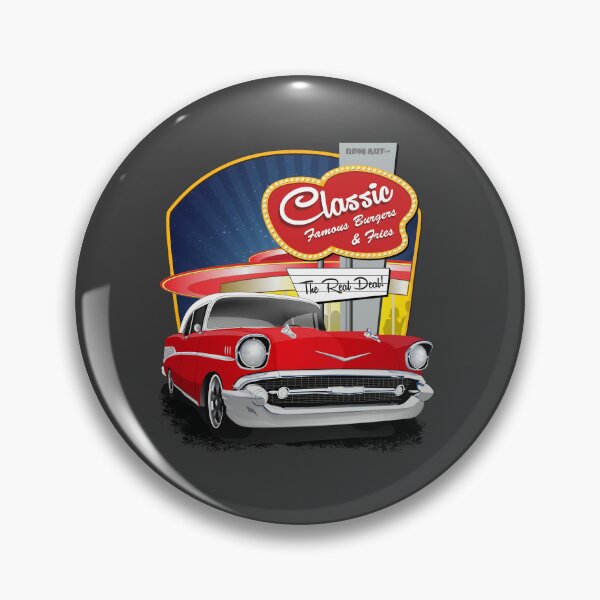 Item preview, 1957 Red and White Drive In Diner Chevy Bel Air designed and sold by RPM-ART.