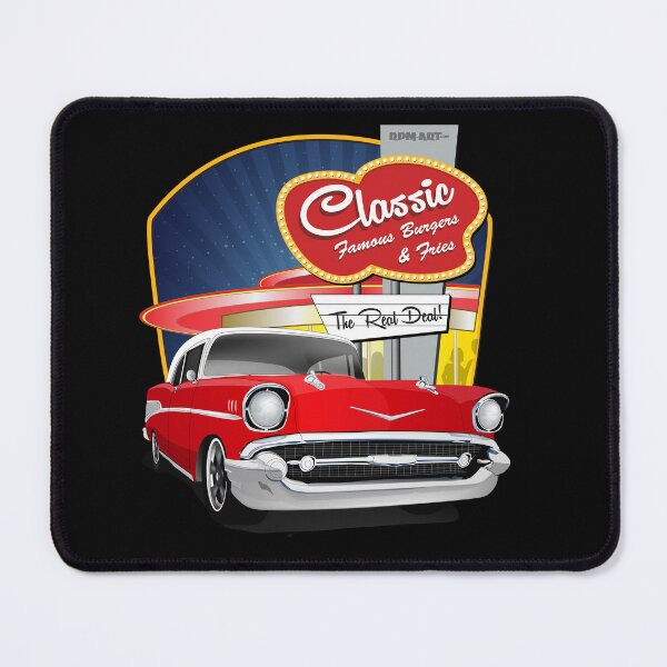 Item preview, 1957 Red and White Drive In Diner Chevy Bel Air designed and sold by RPM-ART.