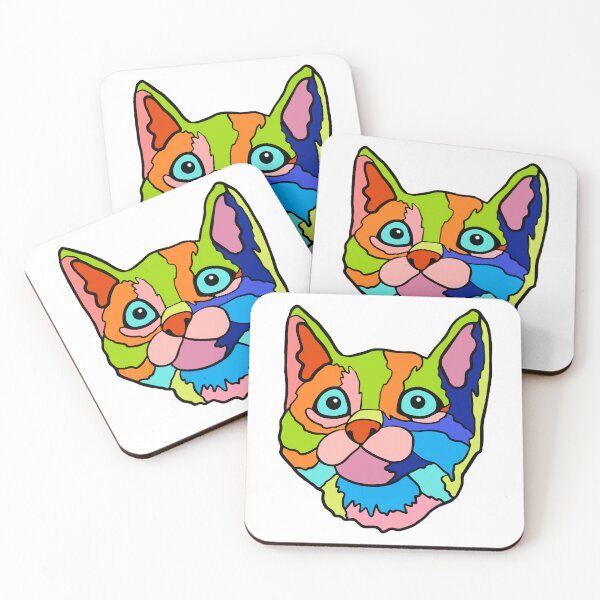 Item preview, Rainbow Kitty II designed and sold by Malia Heron.