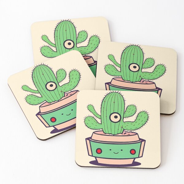 Item preview, Happy Cacti, Cactus Plant designed and sold by Emyku.
