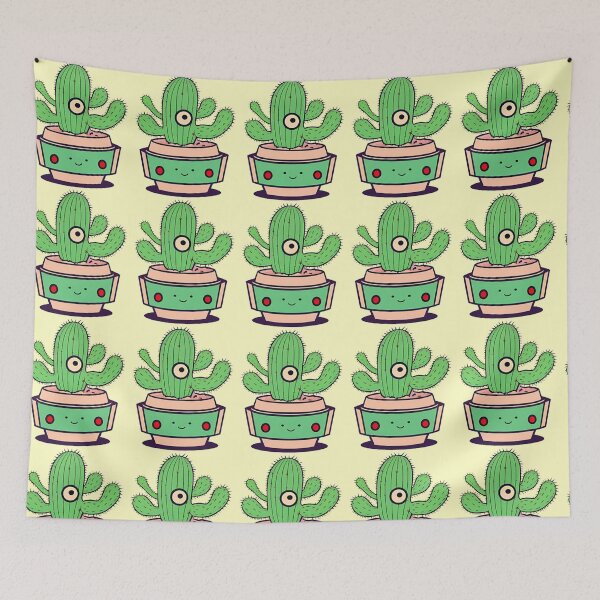 Item preview, Happy Cacti, Cactus Plant designed and sold by Emyku.