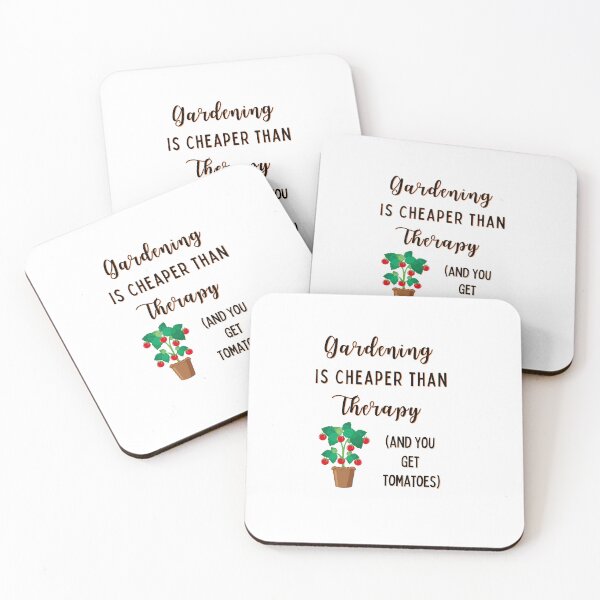 Item preview, Gardening is Cheaper Than Therapy... designed and sold by Hello-Parsnip.