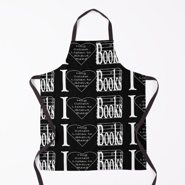 Item preview, I HEART Books - Black designed and sold by ToiThomas.