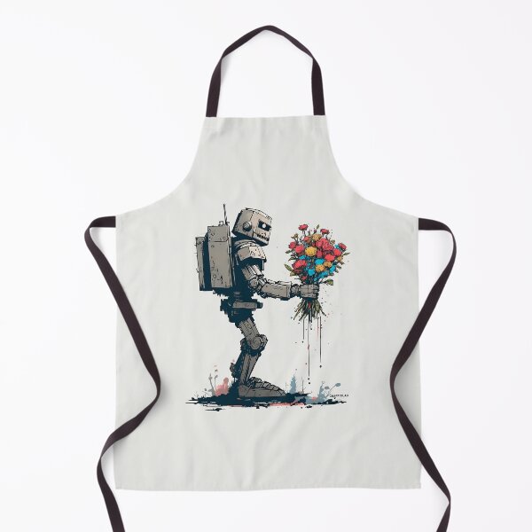 Item preview, flowers in metal hands designed and sold by GraffitiLab.