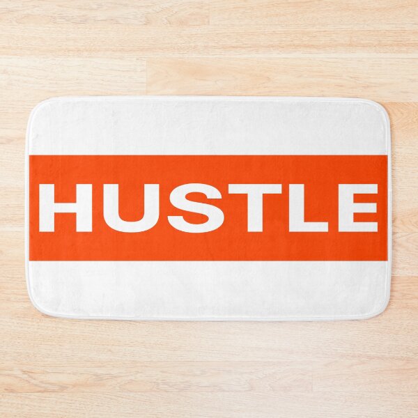 Item preview, Hustle lettering red designed and sold by DailyINVENTOR.