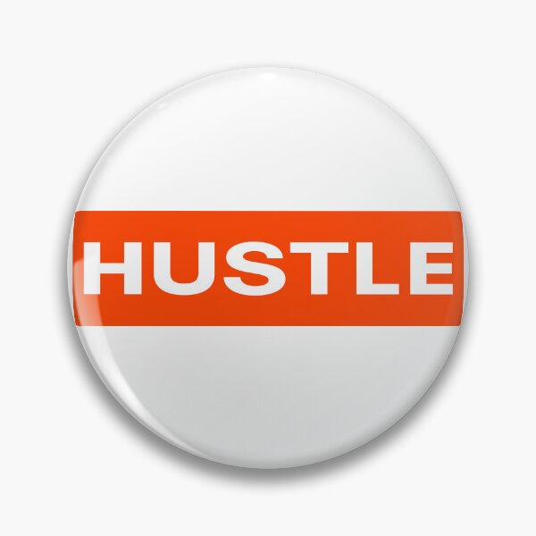 Item preview, Hustle lettering red designed and sold by DailyINVENTOR.