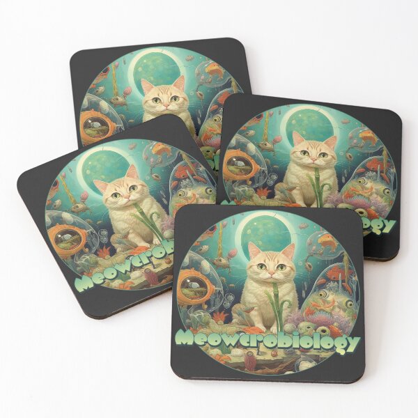 Item preview, Meowrie Curie: A Meowcrobiologist's Ode to the Feline Genius designed and sold by danielliamgill.