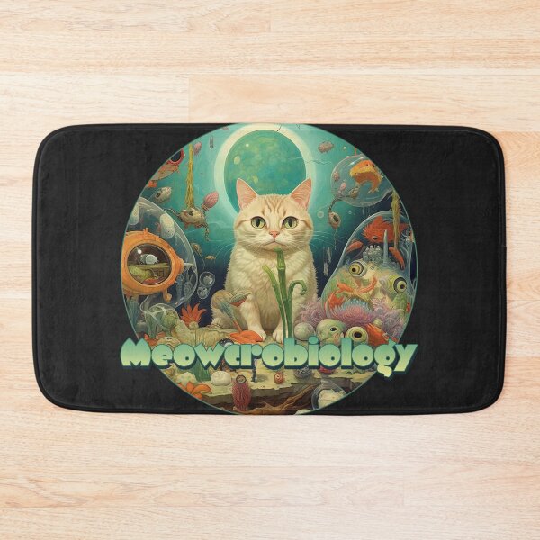 Item preview, Meowrie Curie: A Meowcrobiologist's Ode to the Feline Genius designed and sold by danielliamgill.