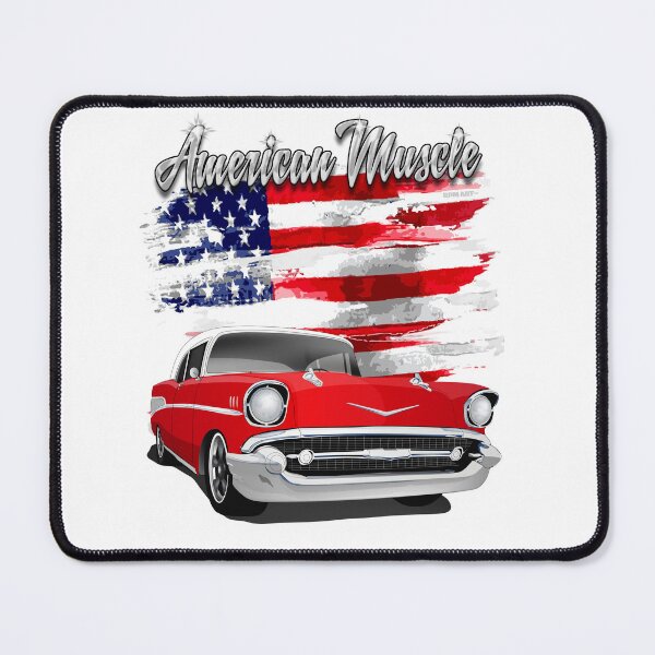 Item preview, 1957 Red and White American Muscle Chevy Bel Air designed and sold by RPM-ART.