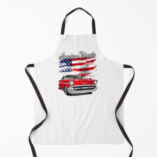Item preview, 1957 Red and White American Muscle Chevy Bel Air designed and sold by RPM-ART.