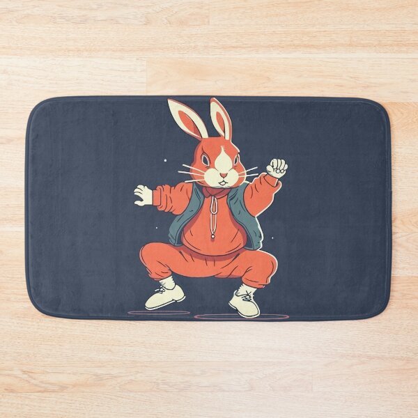 Item preview, Hip Hop Dancing Rabbit designed and sold by Amir Faysal.