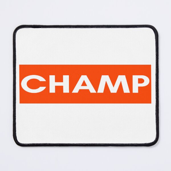 Item preview, Champ lettering red designed and sold by DailyINVENTOR.