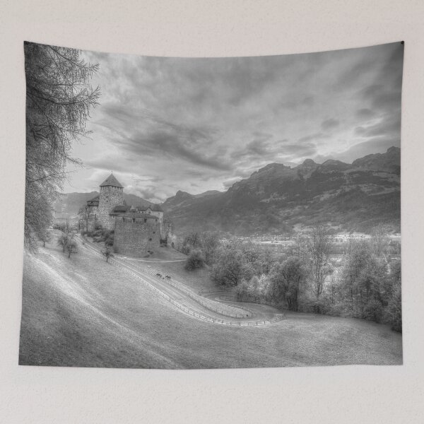 Item preview, Vaduz Castle Liechtenstein Infrared designed and sold by Londonimages.