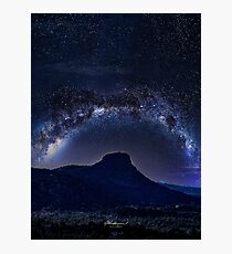 Thumb Butte Dripping in Milk Photographic Print
