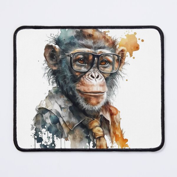 Item preview, Cool monkey with sunglasses designed and sold by Aliaksandr Kudlakou.