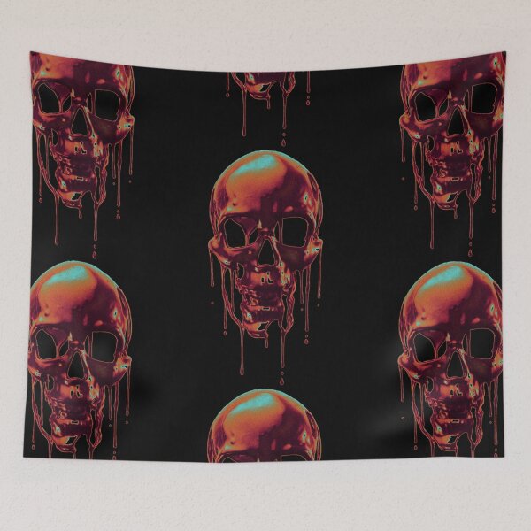 Item preview, Vibrant Skull designed and sold by Lumiere Art.