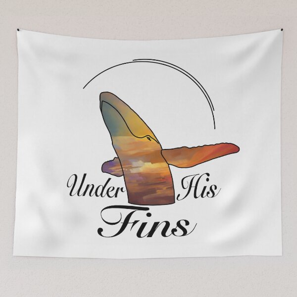 Item preview, Under His Fins | Salt Lake Whale designed and sold by LeahTT.