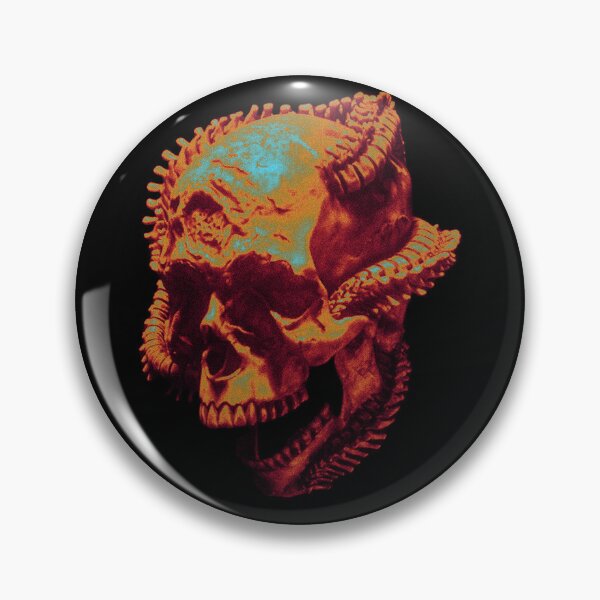 Item preview, Monster Vibrant Skull designed and sold by Lumiere Art.