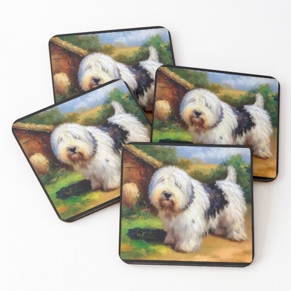 Item preview, Old English Sheepdog Dog designed and sold by CrankyOldDude.