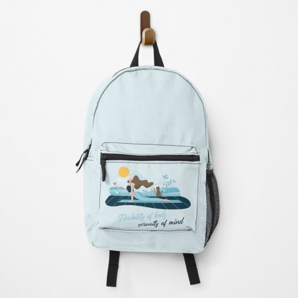 Item preview, Flexibility of body serenity of mind yoga minimalistic designed and sold by rdxart.